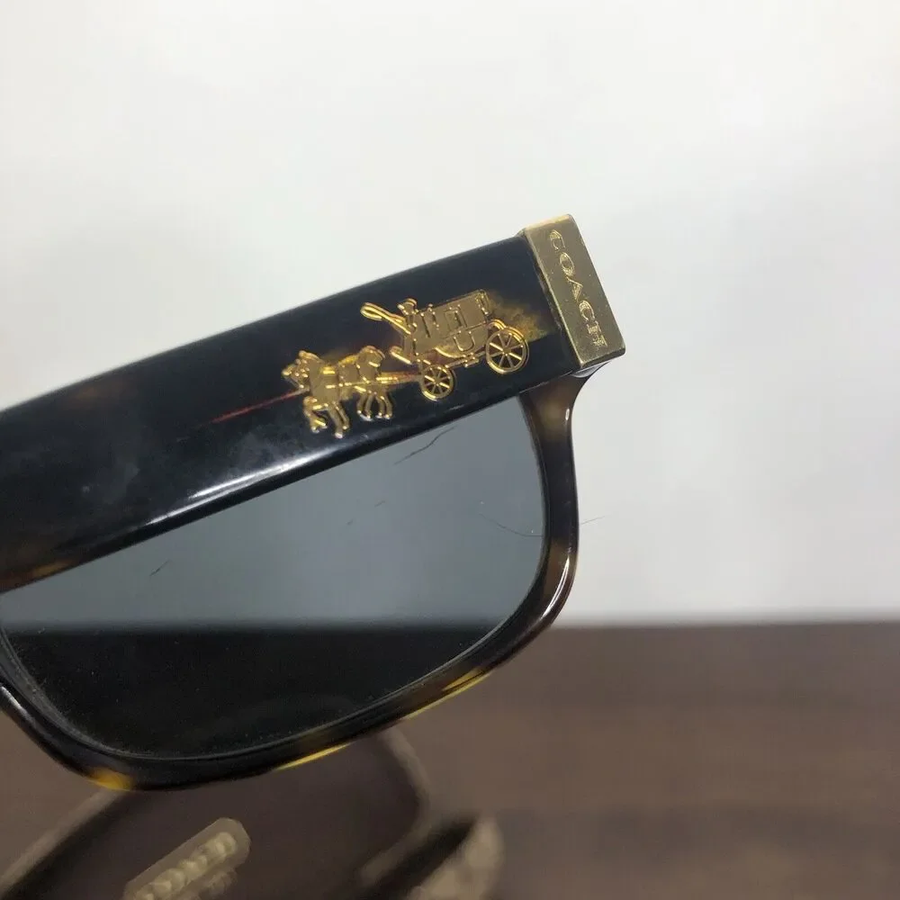 Coach HC 6078 Eyeglasses FRAMES With Case 5120 Dark Tortoise 52.16.135 *READ*